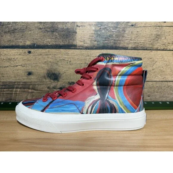 Givenchy X Multicolor Reaper City Print Sneakers Josh Smith 43/9.5-10 /W12  $850 - Picture 8 of 16